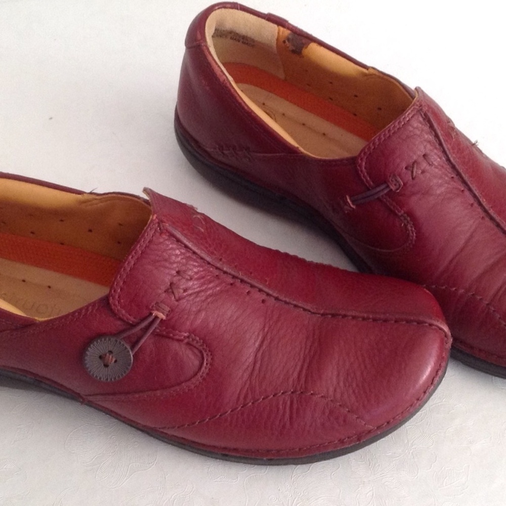 Clarks Unstructured Women's Red 8.5 Medium